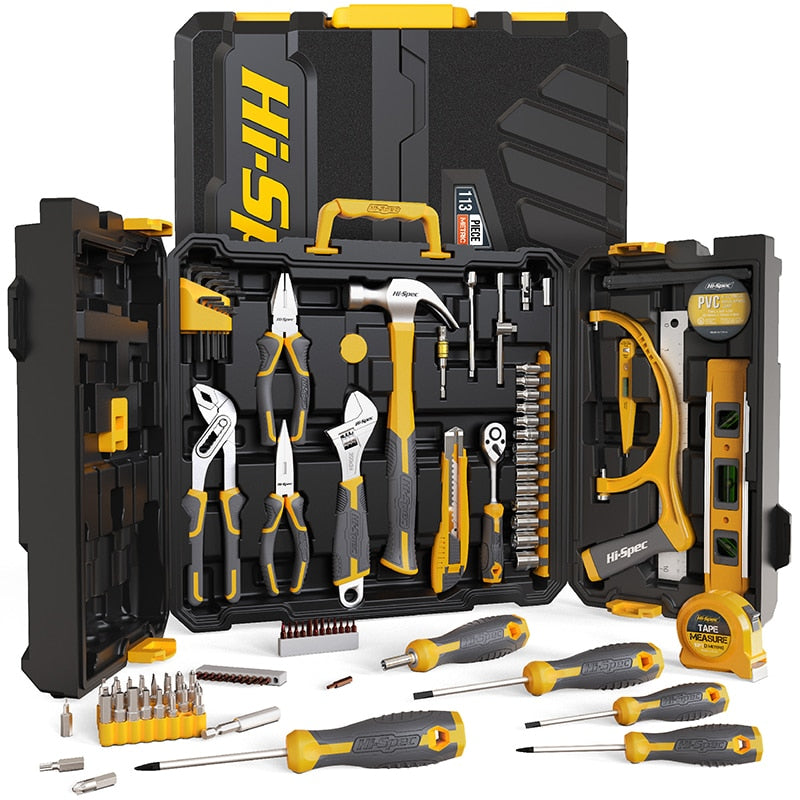 Kit Maleta com 200 Ferramentas em Aço-Cromo - TitaniumTools - Adorei Magazine